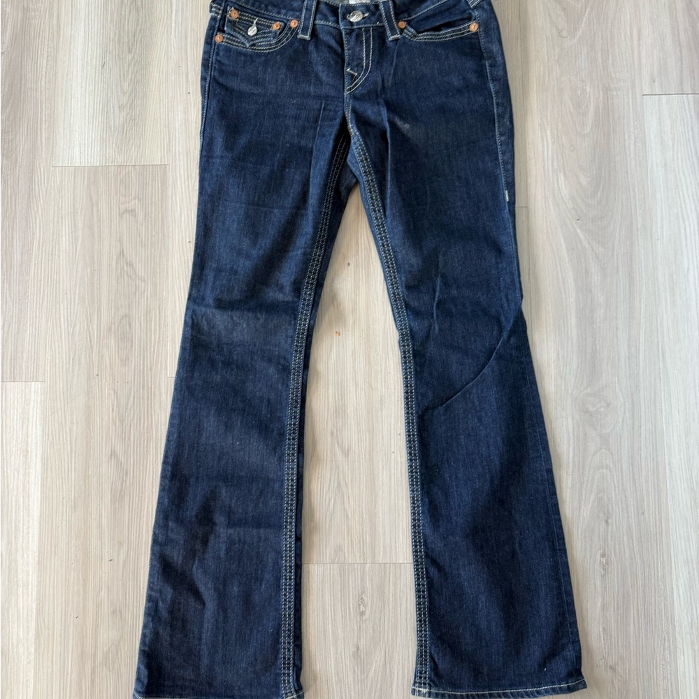 True Religion Women's Boot Cut Jeans - Indigo - Picture 2 of 5